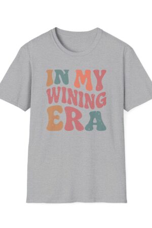 in my wining era funny wine drinking tee