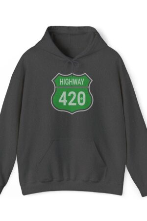highway 420 stoner hoodie