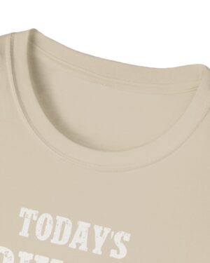 today's adjusted attitude sponsored by whiskey funny drinking tee