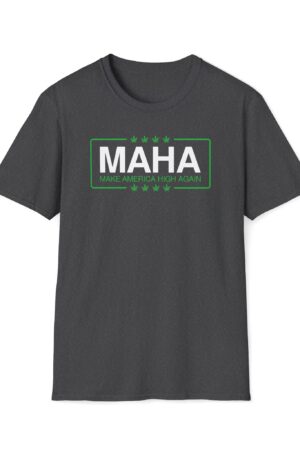 maha make america high again 420 tee