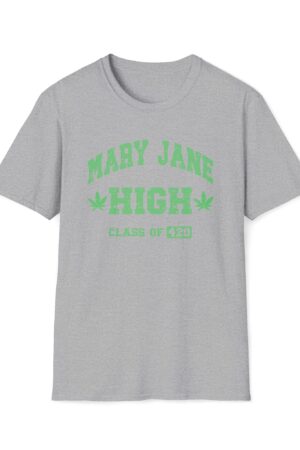 mary jane high class of 420 tee