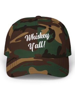 whiskey y'all classic dad hat