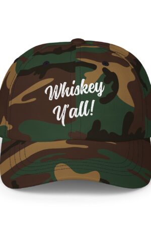 whiskey y'all classic dad hat