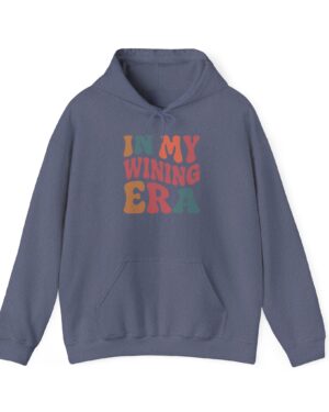 in my wining era funny drinking hoodie