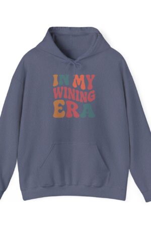 in my wining era funny drinking hoodie