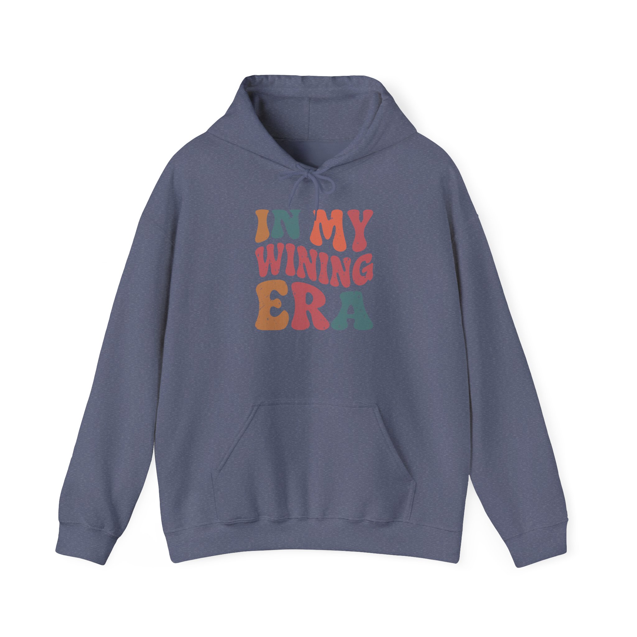 in my wining era funny drinking hoodie