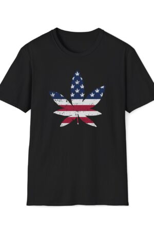 puff it up for freedom leaf 420 tee