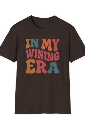 in my wining era funny wine drinking tee