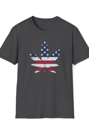 puff it up for freedom leaf 420 tee