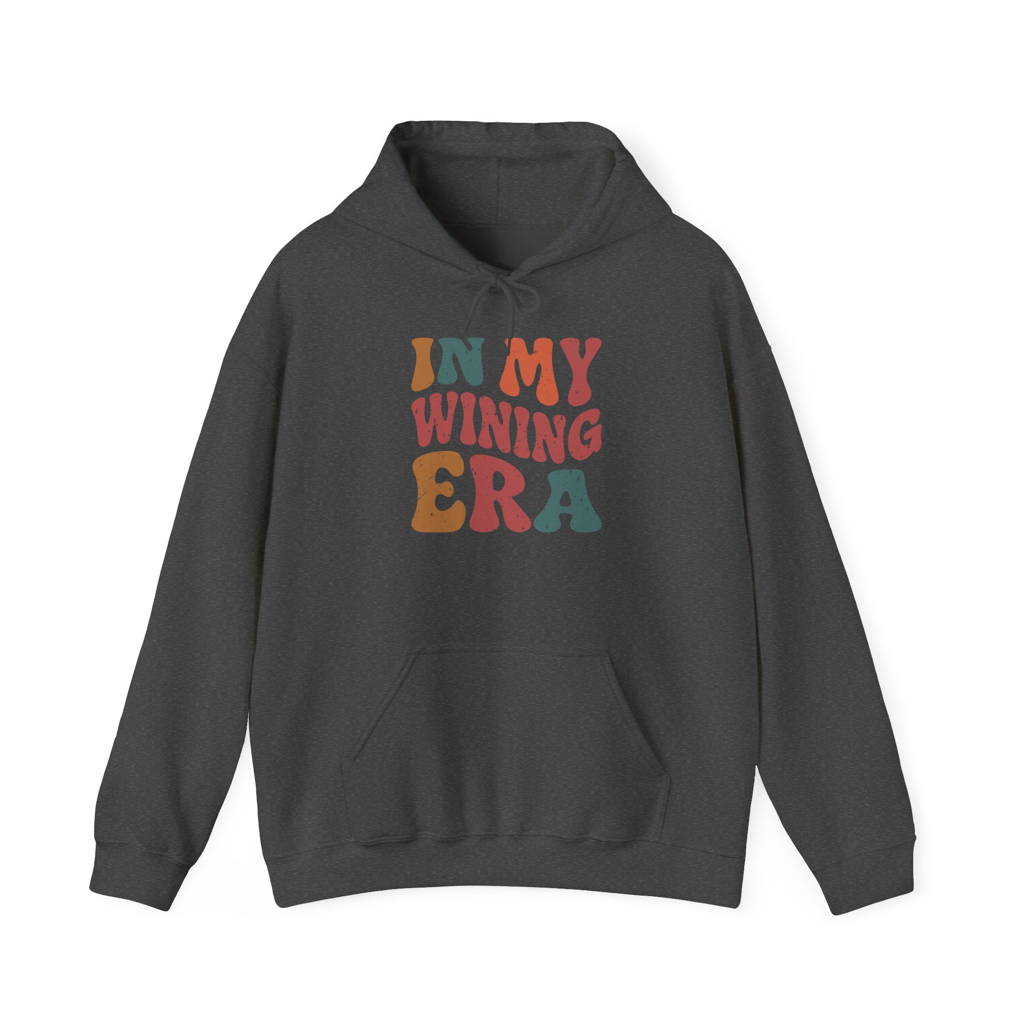 in my wining era funny drinking hoodie