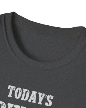 today's adjusted attitude sponsored by whiskey funny drinking tee