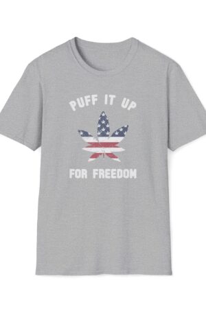 puff it up for freedom 420 tee