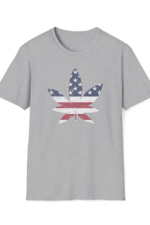 puff it up for freedom leaf 420 tee