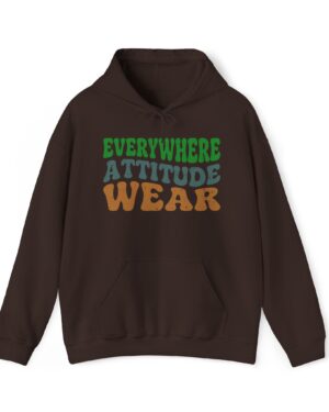 everywhere attitude wear retro hoodie