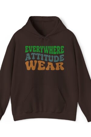 everywhere attitude wear retro hoodie