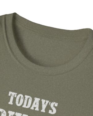 today's adjusted attitude sponsored by whiskey funny drinking tee