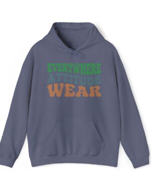 everywhere attitude wear retro hoodie
