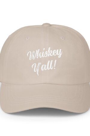 whiskey y'all classic dad hat