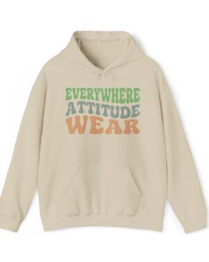 everywhere attitude wear retro hoodie