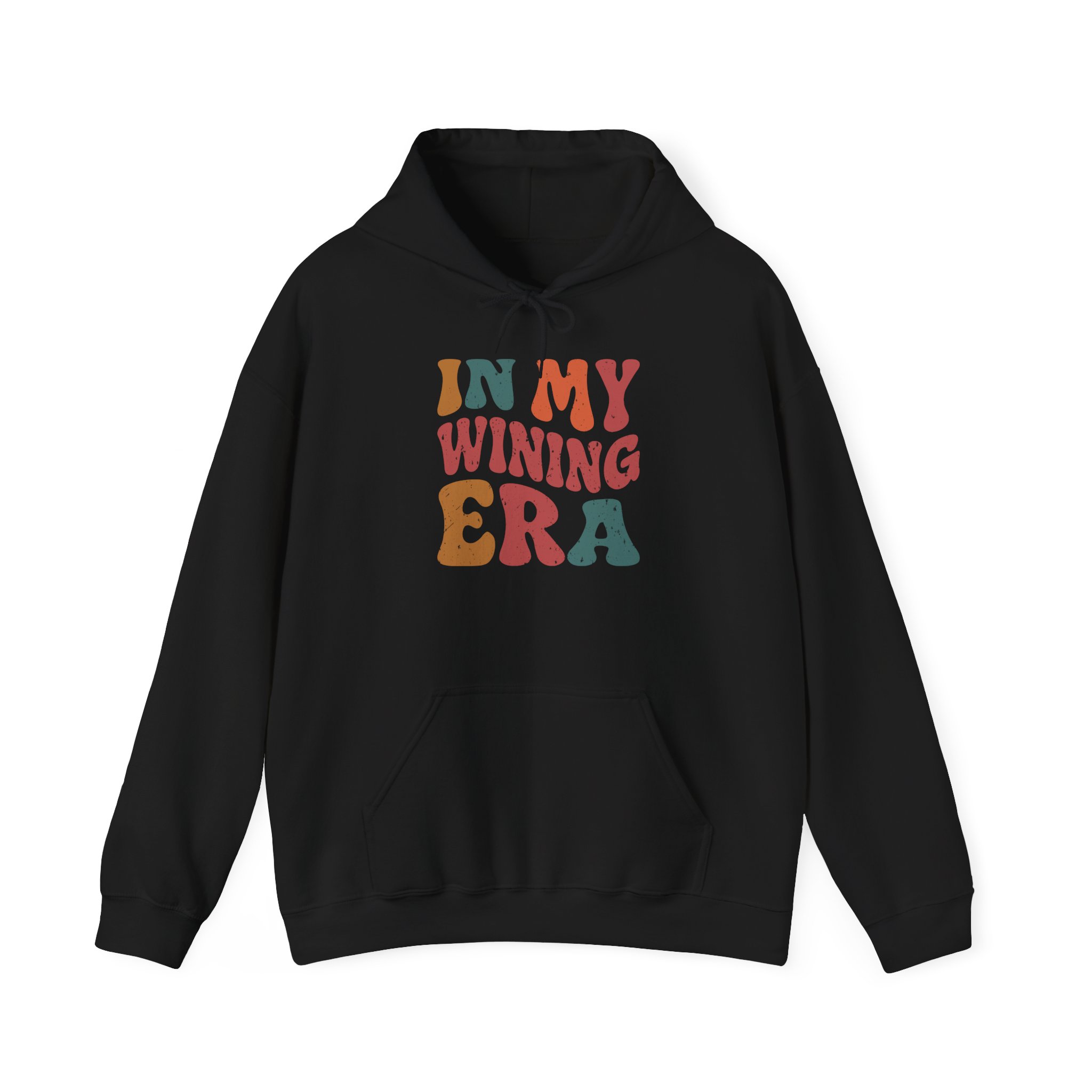 in my wining era funny drinking hoodie