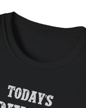 today's adjusted attitude sponsored by whiskey funny drinking tee