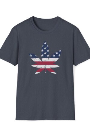 puff it up for freedom leaf 420 tee