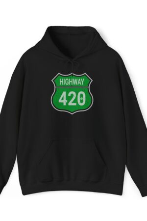 highway 420 stoner hoodie