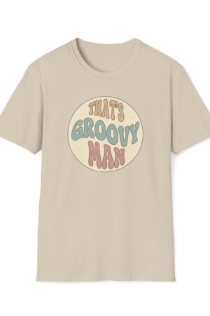 that's groovy man funny vintage tee