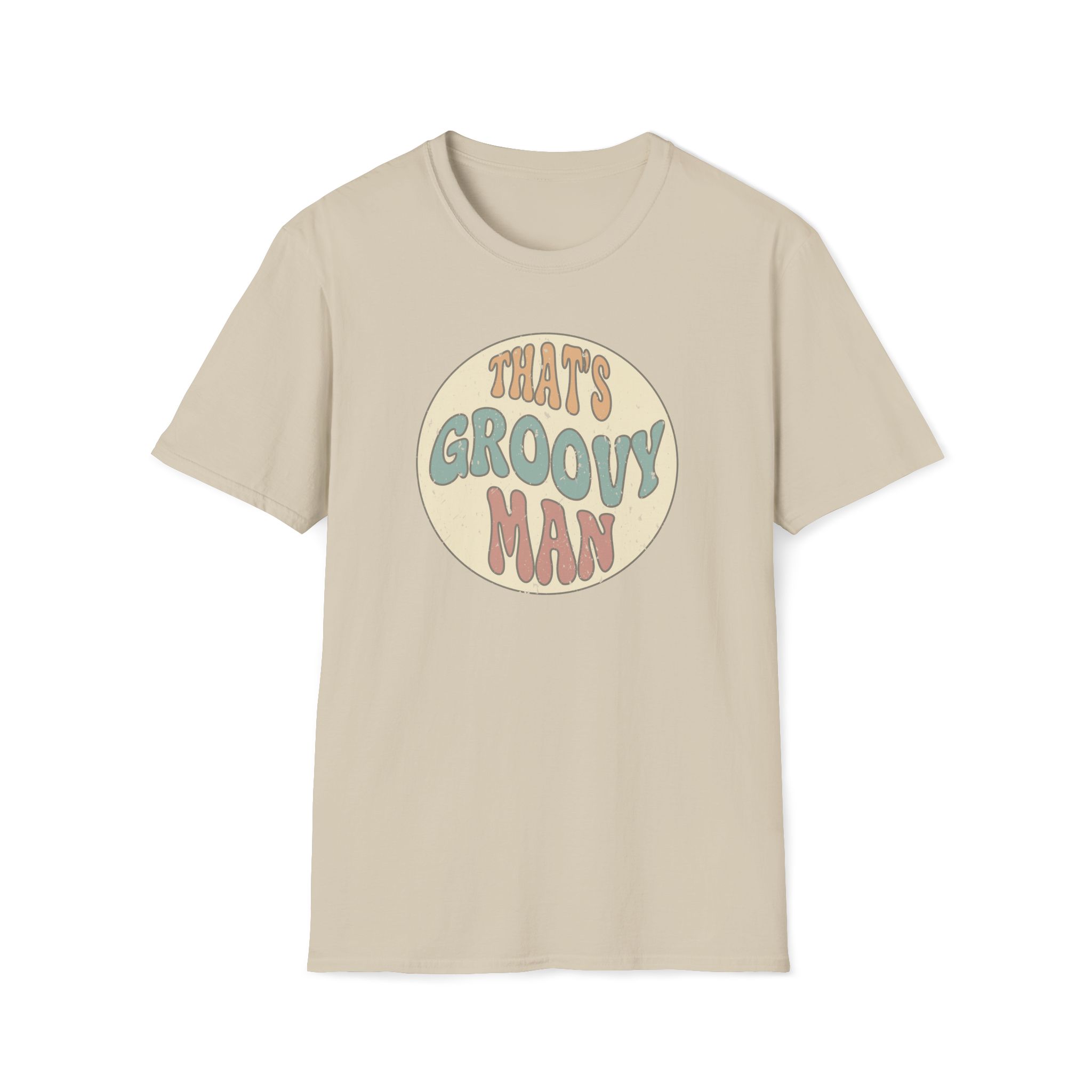 that's groovy man funny vintage tee