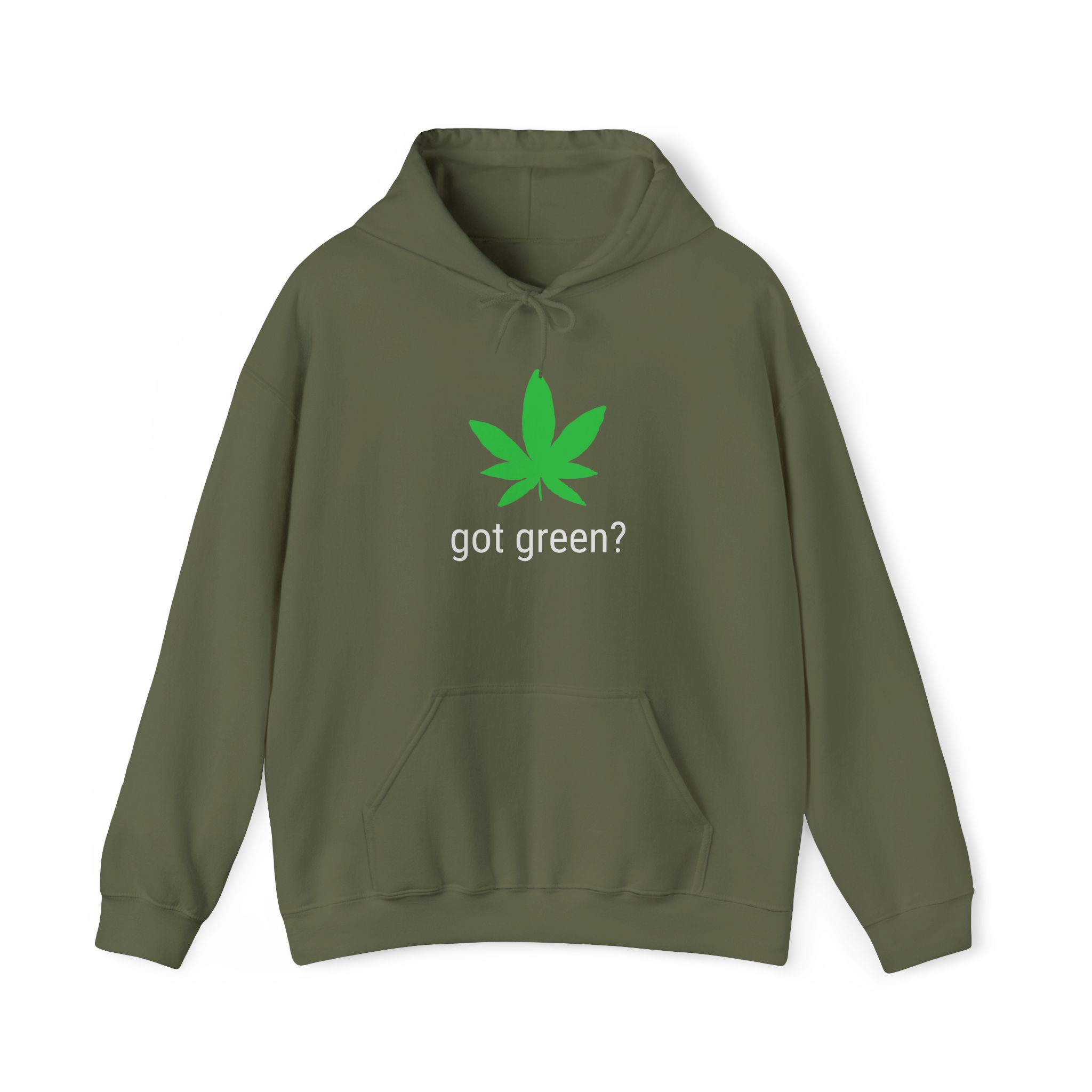 got green? stoner hoodie