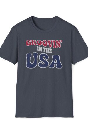 groovin' in the usa funny vintage tee