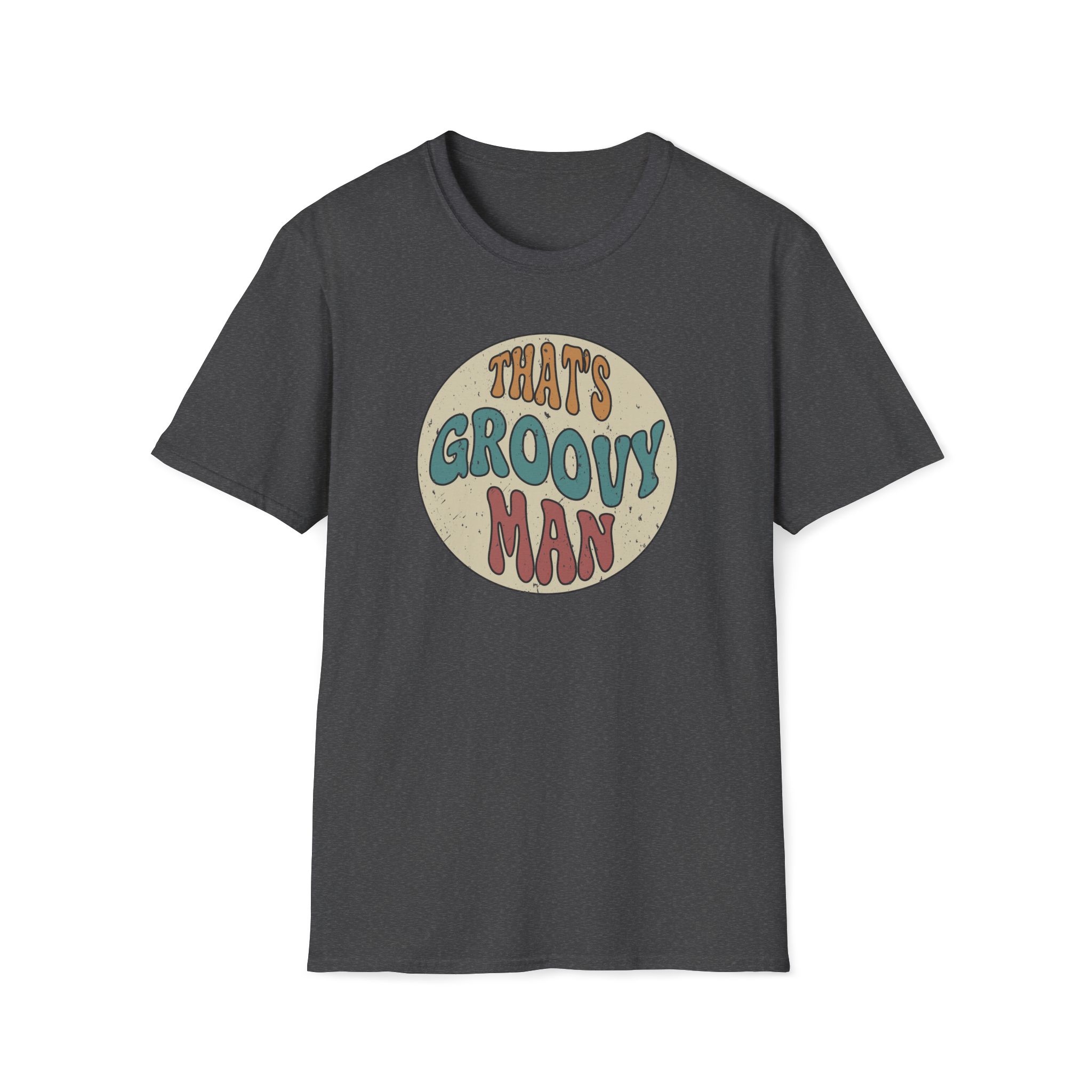 that's groovy man funny vintage tee