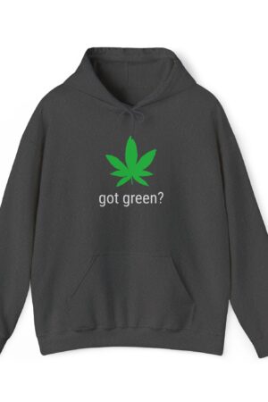got green? stoner hoodie
