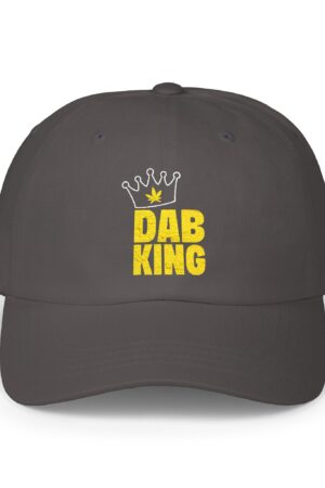 dab king embroidered 420 dad hat