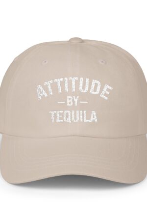 attitude by tequila funny drinking dad hat