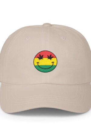 happy daditude 420 embroidered dad hat