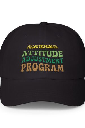 follow the program attitude adjustment program classic dad hat