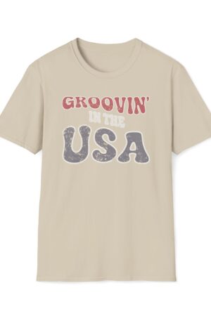 groovin' in the usa funny vintage tee