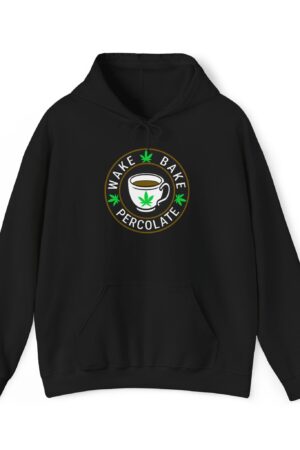 wake bake percolate 420 hoodie