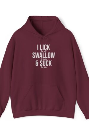 i lick the salt swallow the tequila and suck the lime retro hoodie