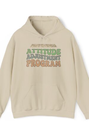follow the program attitude adjustment program funny retro hoodie