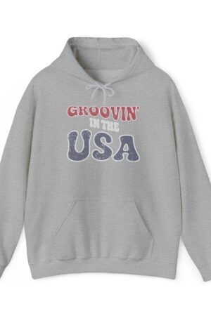 groovin' in the usa funny retro hoodie