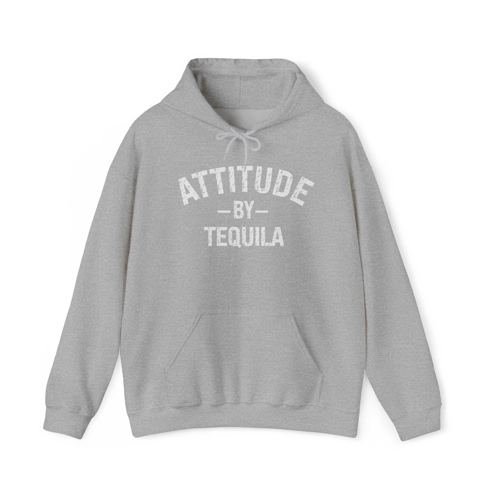 attitude by tequila funny drinking hoodie