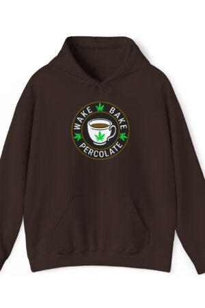 wake bake percolate 420 hoodie
