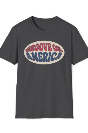 groove on america funny vintage tee