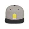 big dab energy 420 embroidered flat bill snapback cap