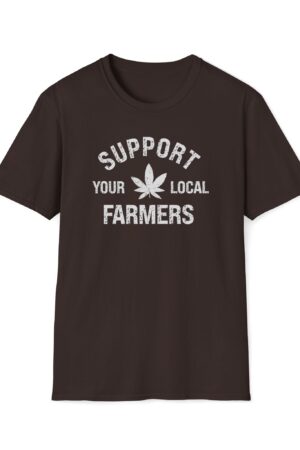 support your local farmers 420 tee