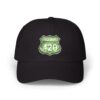 embroidered highway 420 dad hat