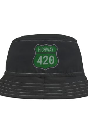 highway 420 stoner bucket hat