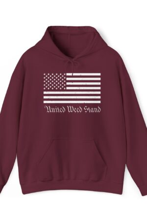 united weed stand stoner hoodie